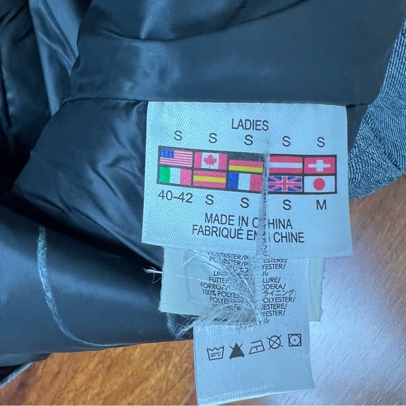 Spyder Ski Outdoor Gray Zip Up Jacket Size S - Picture 5 of 6